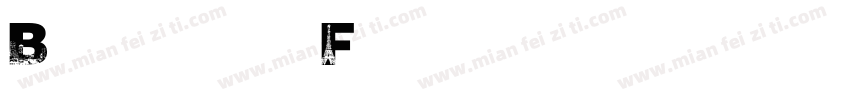 Bludhaven Font字体转换